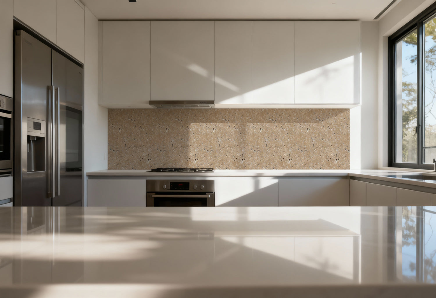 Küchenrückwand Betonoptik