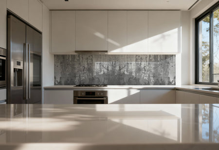 Küchenrückwand Betonoptik