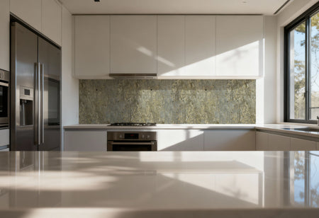 Küchenrückwand Betonoptik