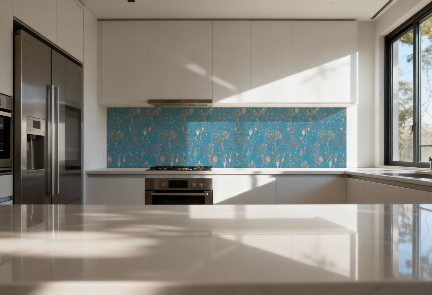 Küchenrückwand Betonoptik