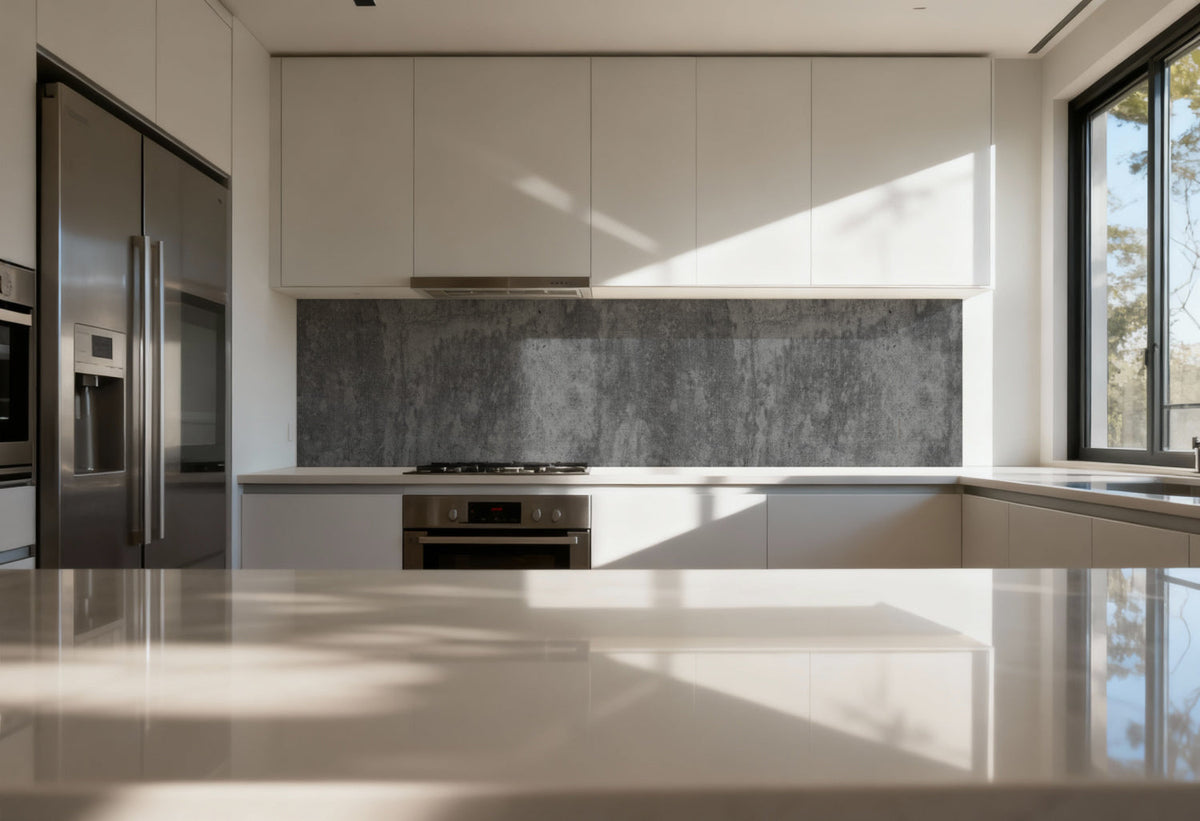 Küchenrückwand Betonoptik