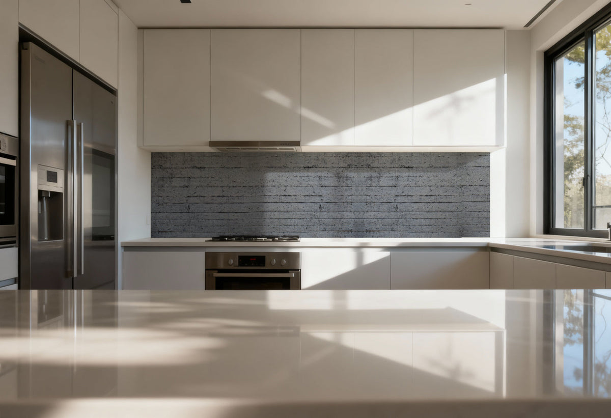 Küchenrückwand Betonoptik