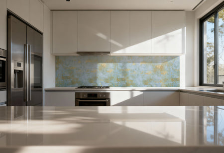 Küchenrückwand Betonoptik