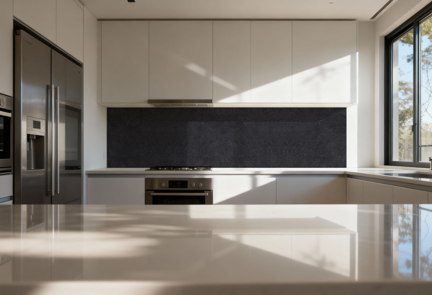 Küchenrückwand Betonoptik