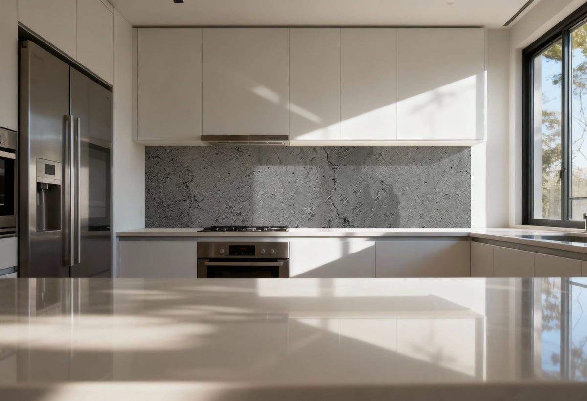 Küchenrückwand Betonoptik
