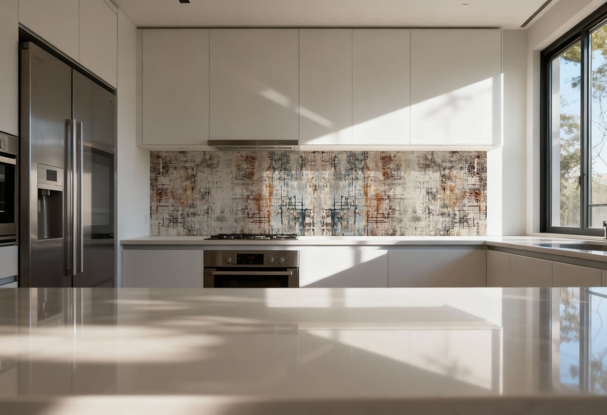 Küchenrückwand Betonoptik