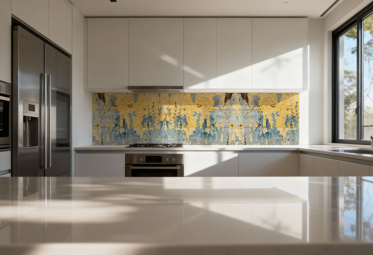 Küchenrückwand Betonoptik