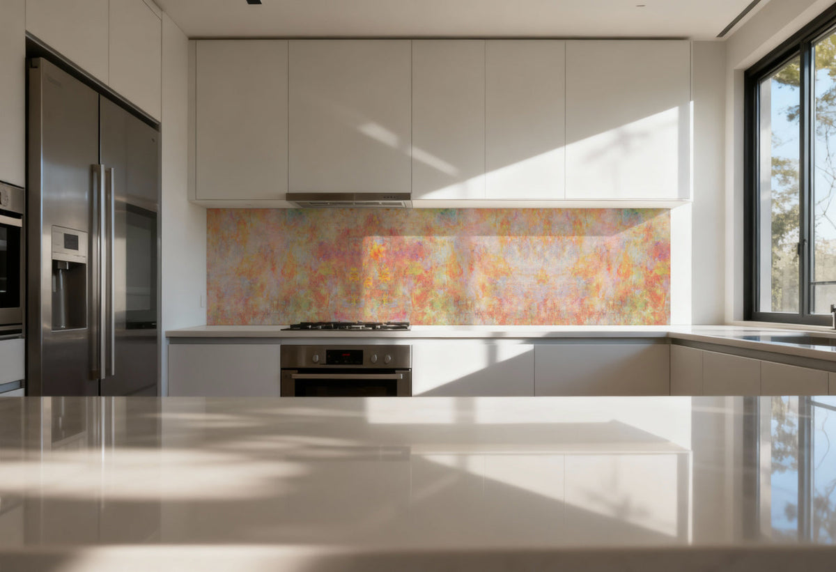 Küchenrückwand Betonoptik