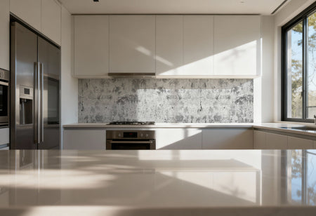 Küchenrückwand Betonoptik