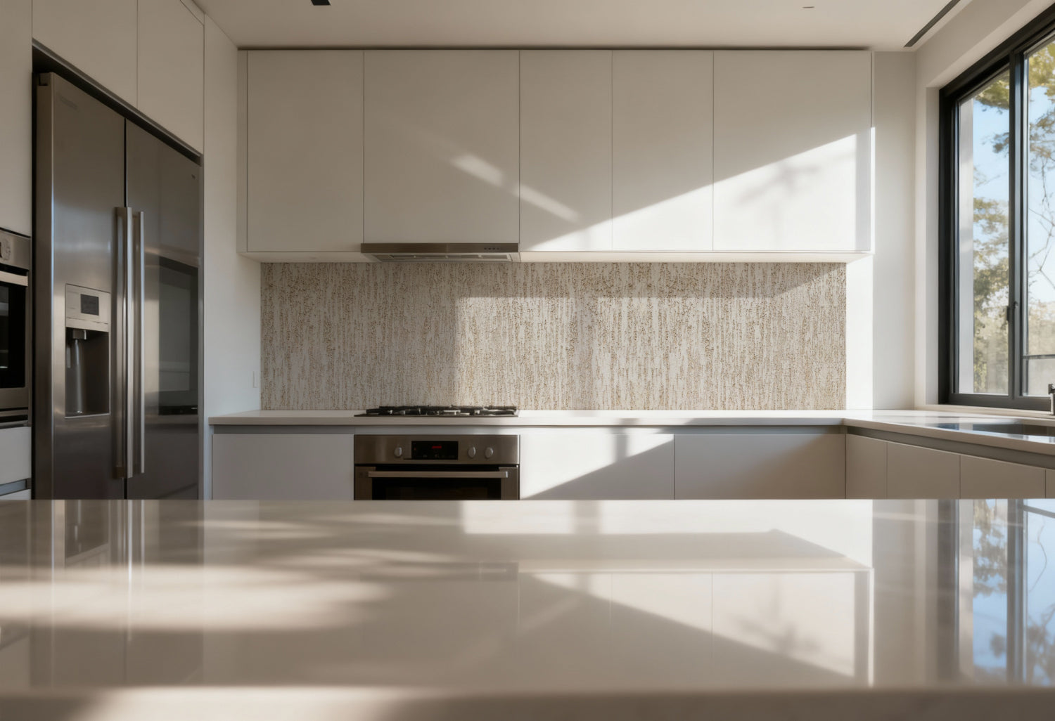 Küchenrückwand Betonoptik