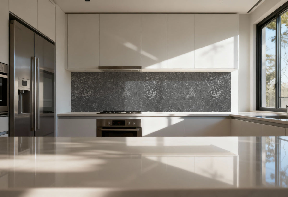 Küchenrückwand Betonoptik