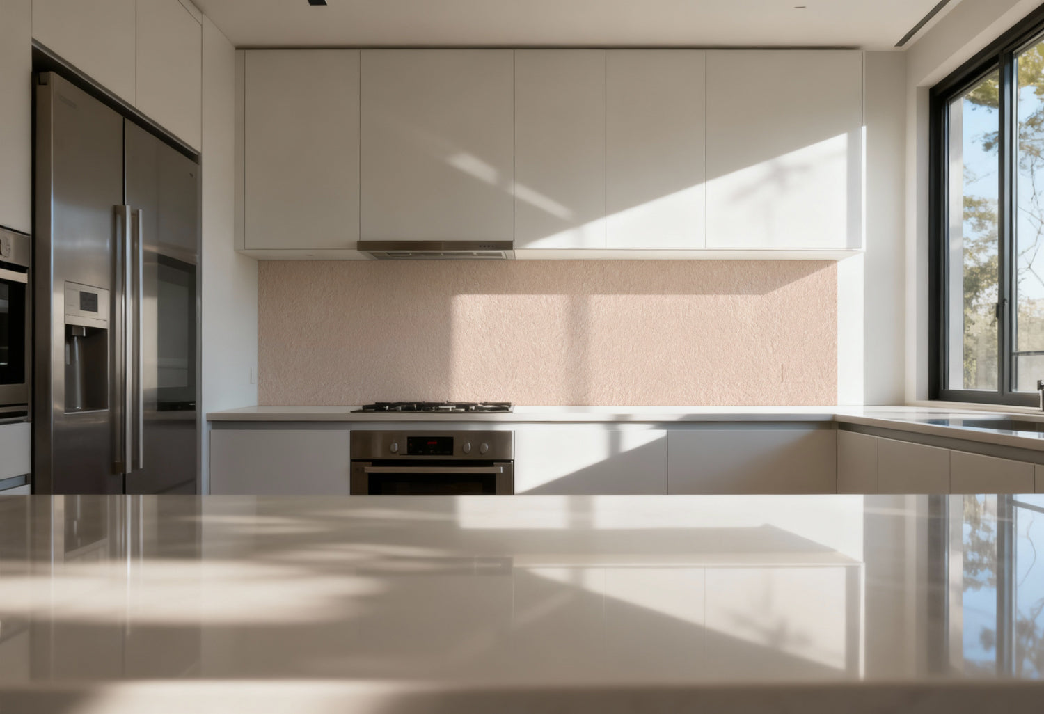 Küchenrückwand Betonoptik