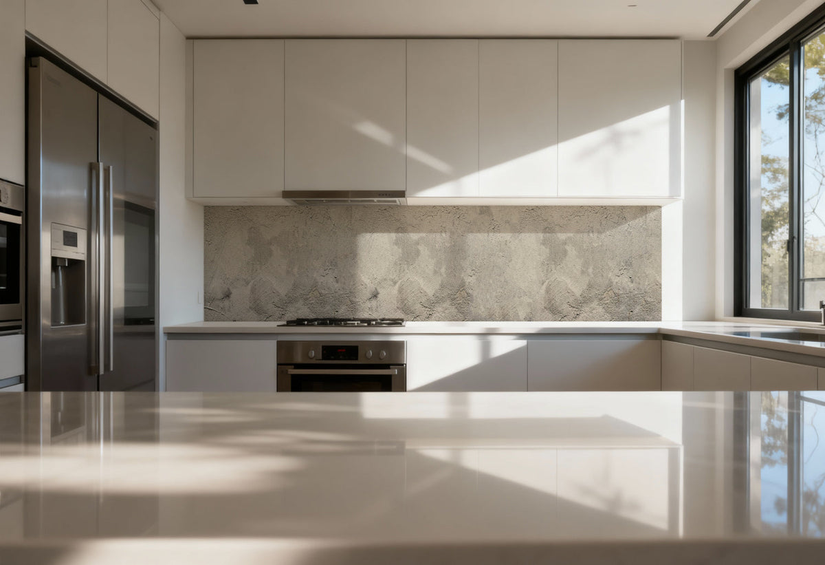 Küchenrückwand Betonoptik