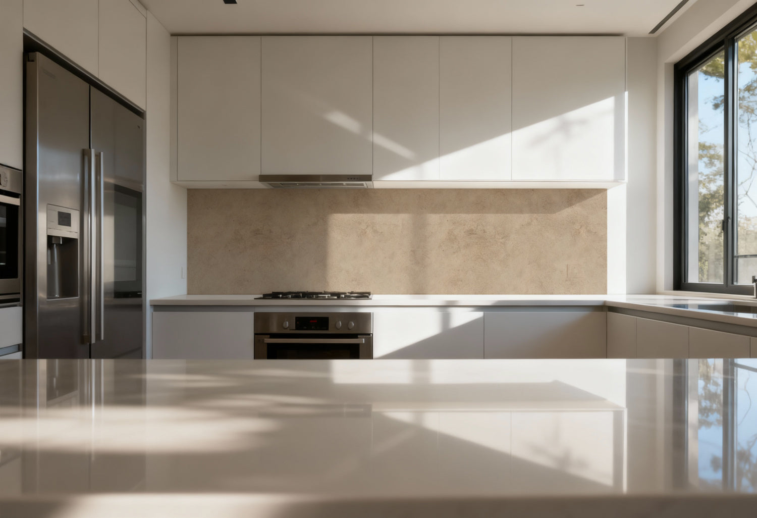 Küchenrückwand Betonoptik