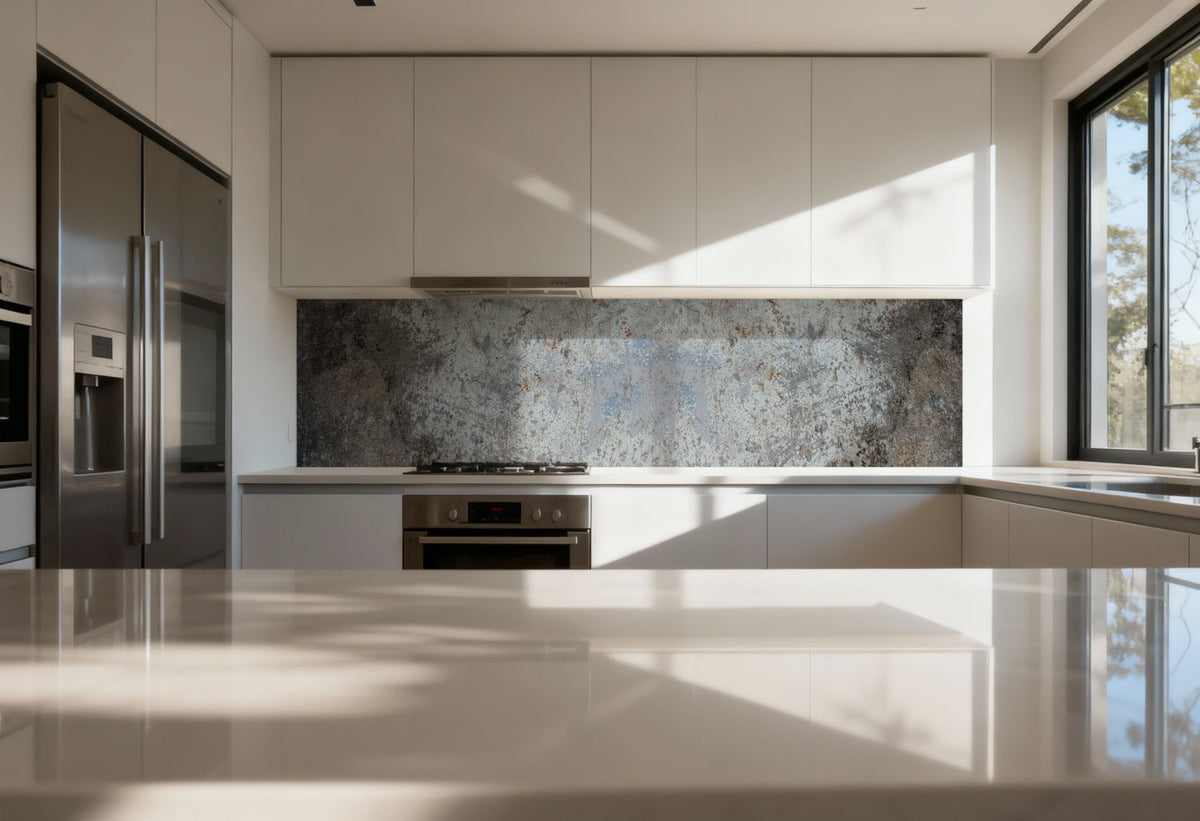 Küchenrückwand Betonoptik
