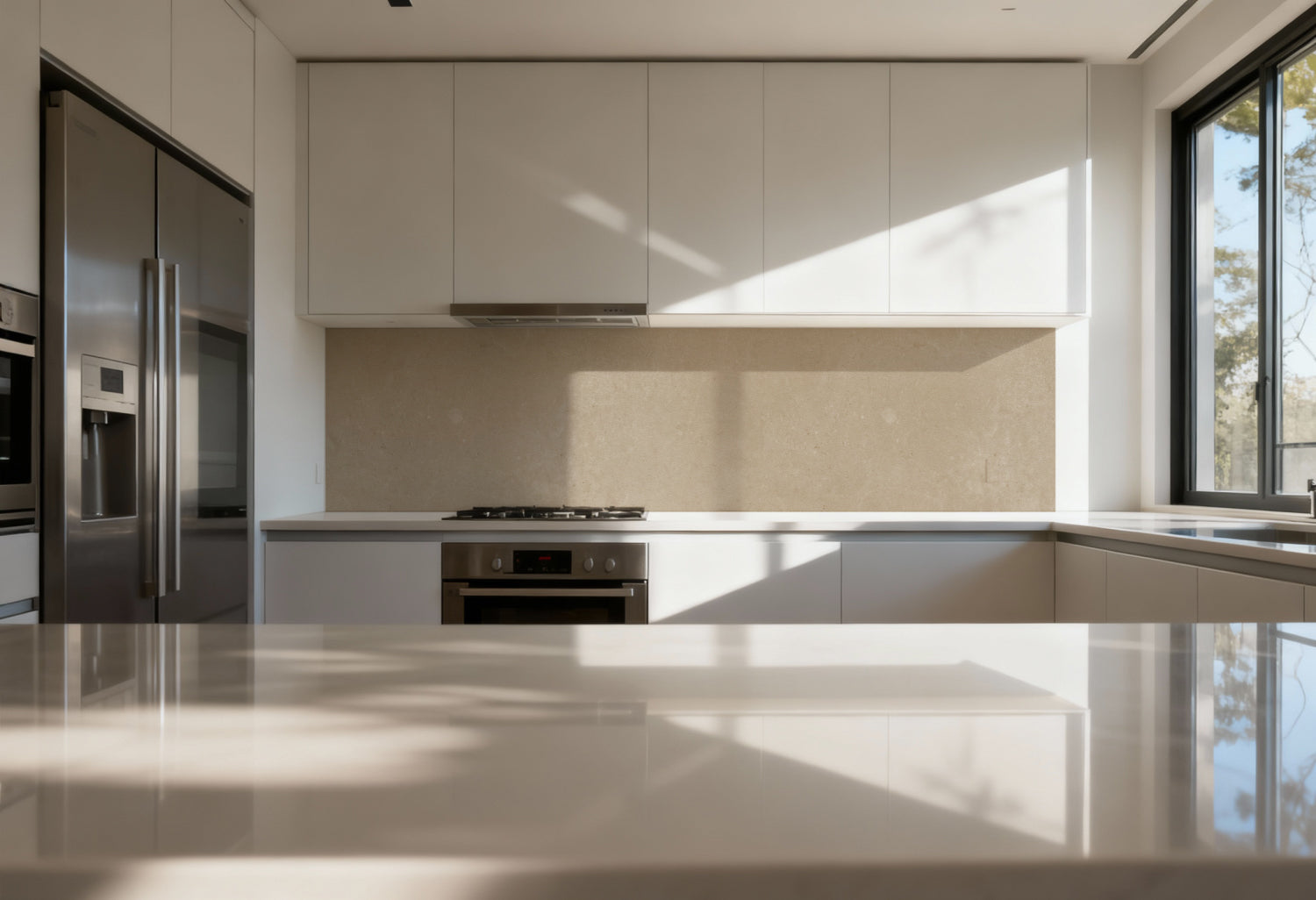 Küchenrückwand Betonoptik