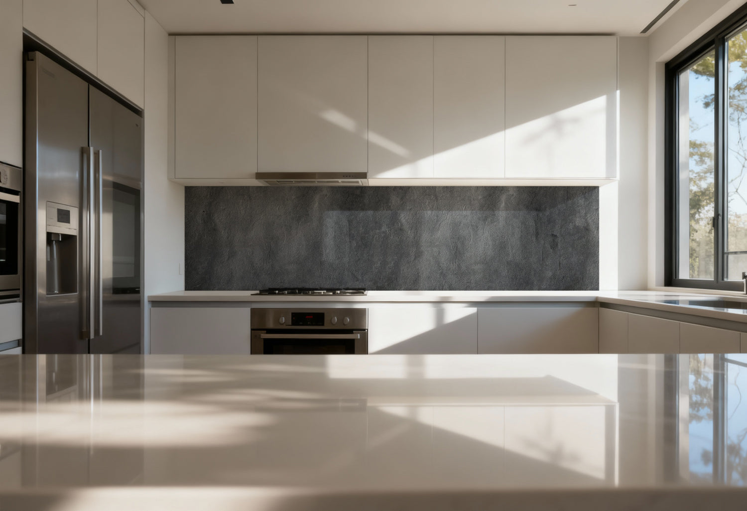 Küchenrückwand Betonoptik