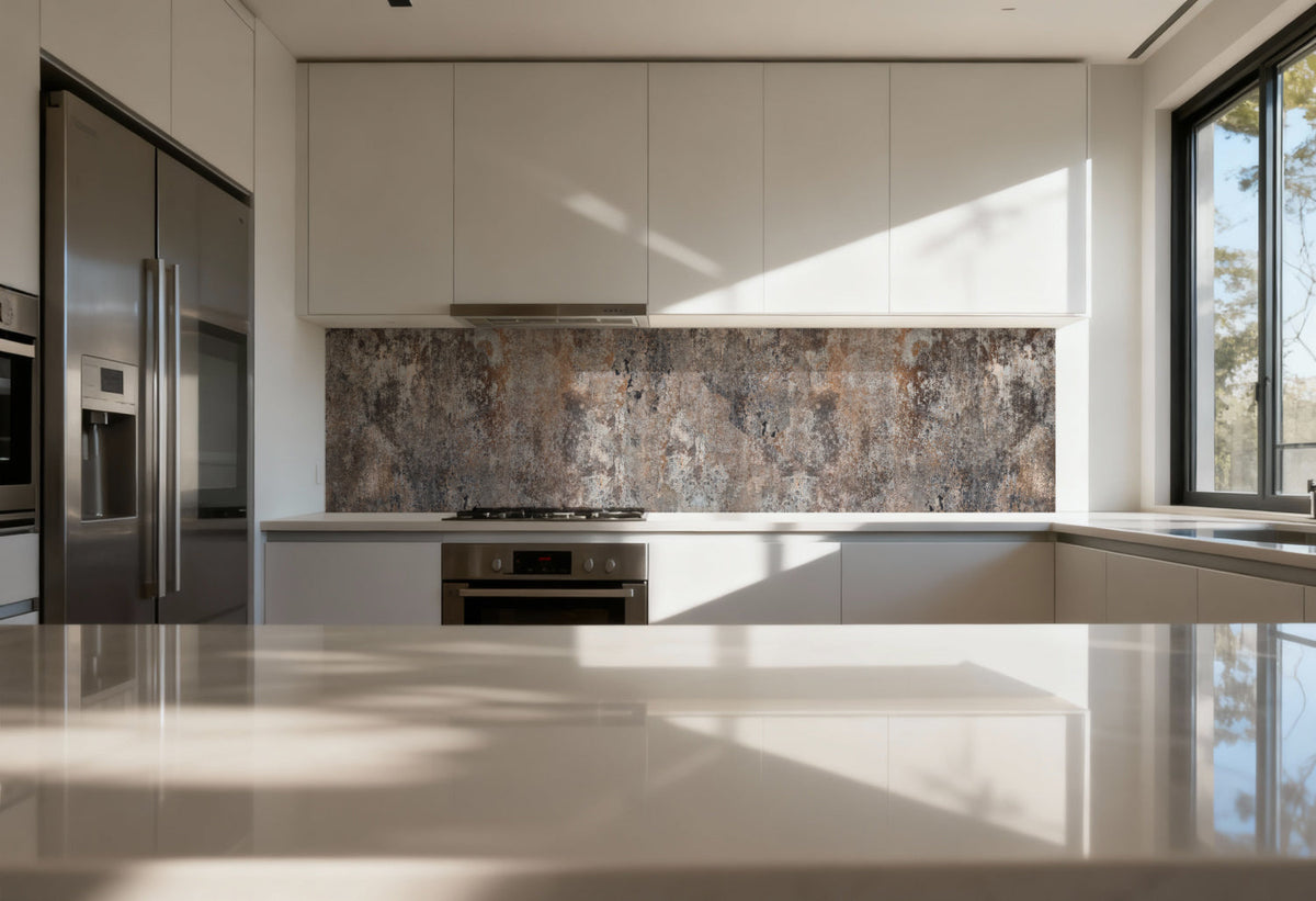 Küchenrückwand Betonoptik