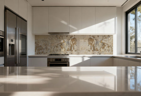 Küchenrückwand Betonoptik