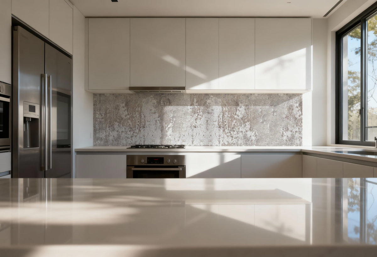 Küchenrückwand Betonoptik