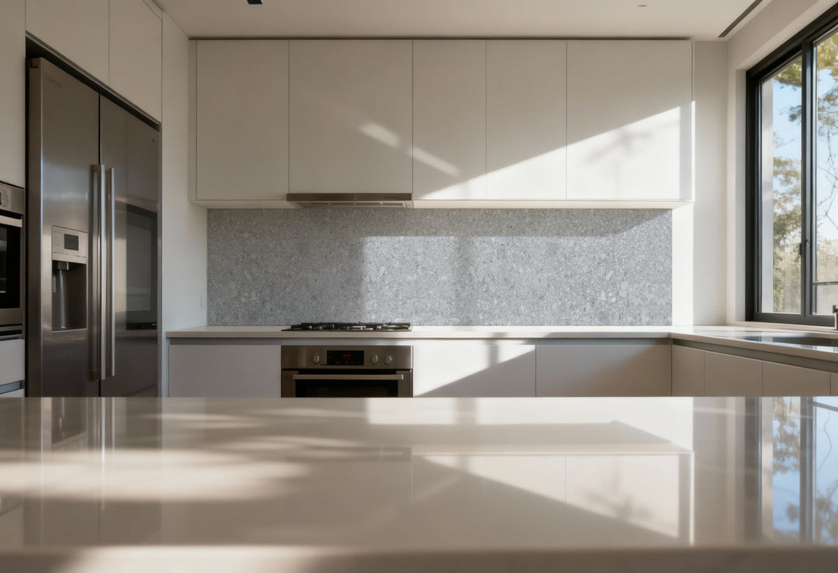 Küchenrückwand Betonoptik