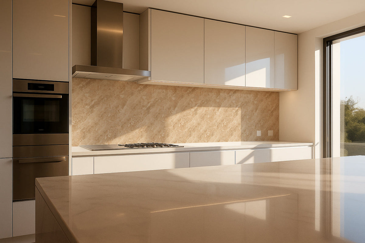 Küchenrückwand Marmoroptik