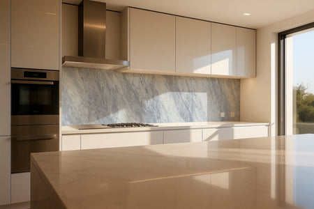 Küchenrückwand Marmoroptik