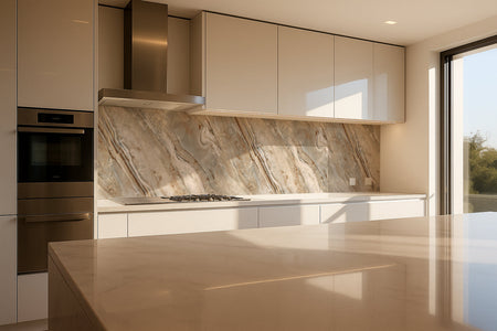 Küchenrückwand Marmoroptik