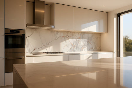 Küchenrückwand Marmoroptik