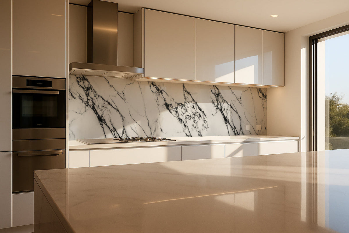 Küchenrückwand Marmoroptik
