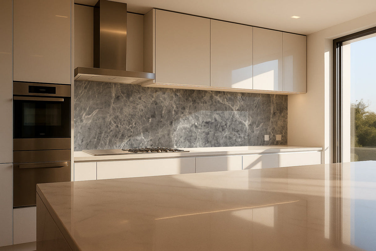 Küchenrückwand Marmoroptik