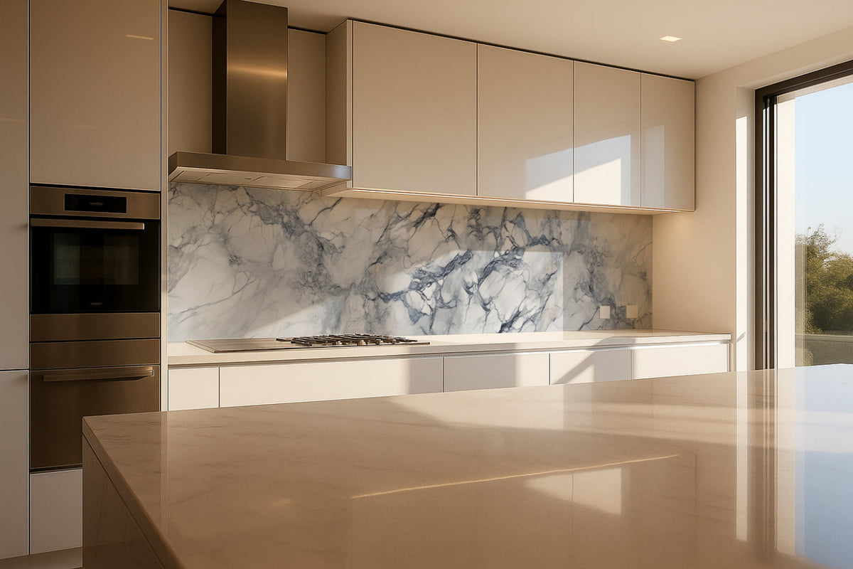 Küchenrückwand Marmoroptik