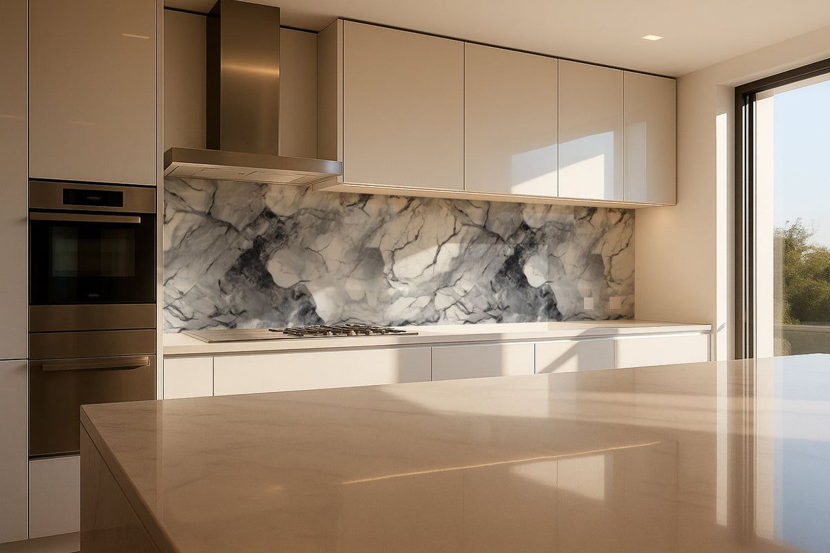 Küchenrückwand Marmoroptik