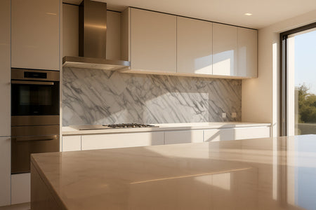 Küchenrückwand Marmoroptik