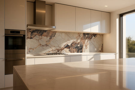 Küchenrückwand Marmoroptik