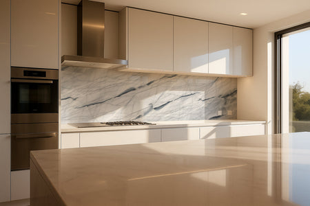 Küchenrückwand Marmoroptik