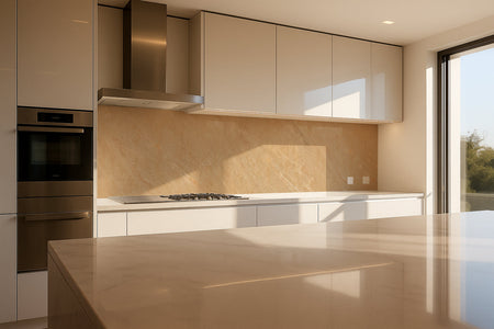 Küchenrückwand Marmoroptik