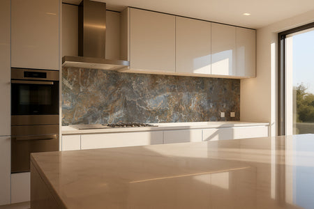 Küchenrückwand Marmoroptik