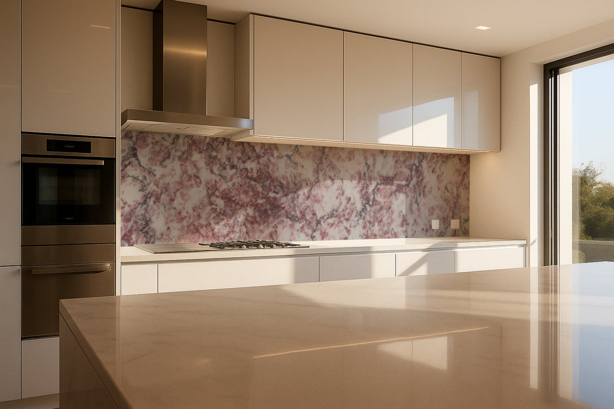 Küchenrückwand Marmoroptik
