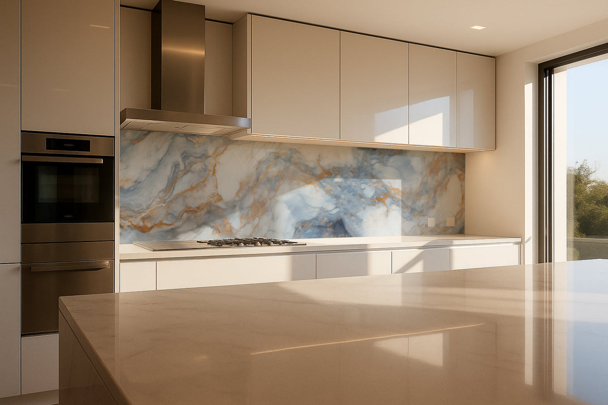 Küchenrückwand Marmoroptik