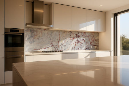 Küchenrückwand Marmoroptik