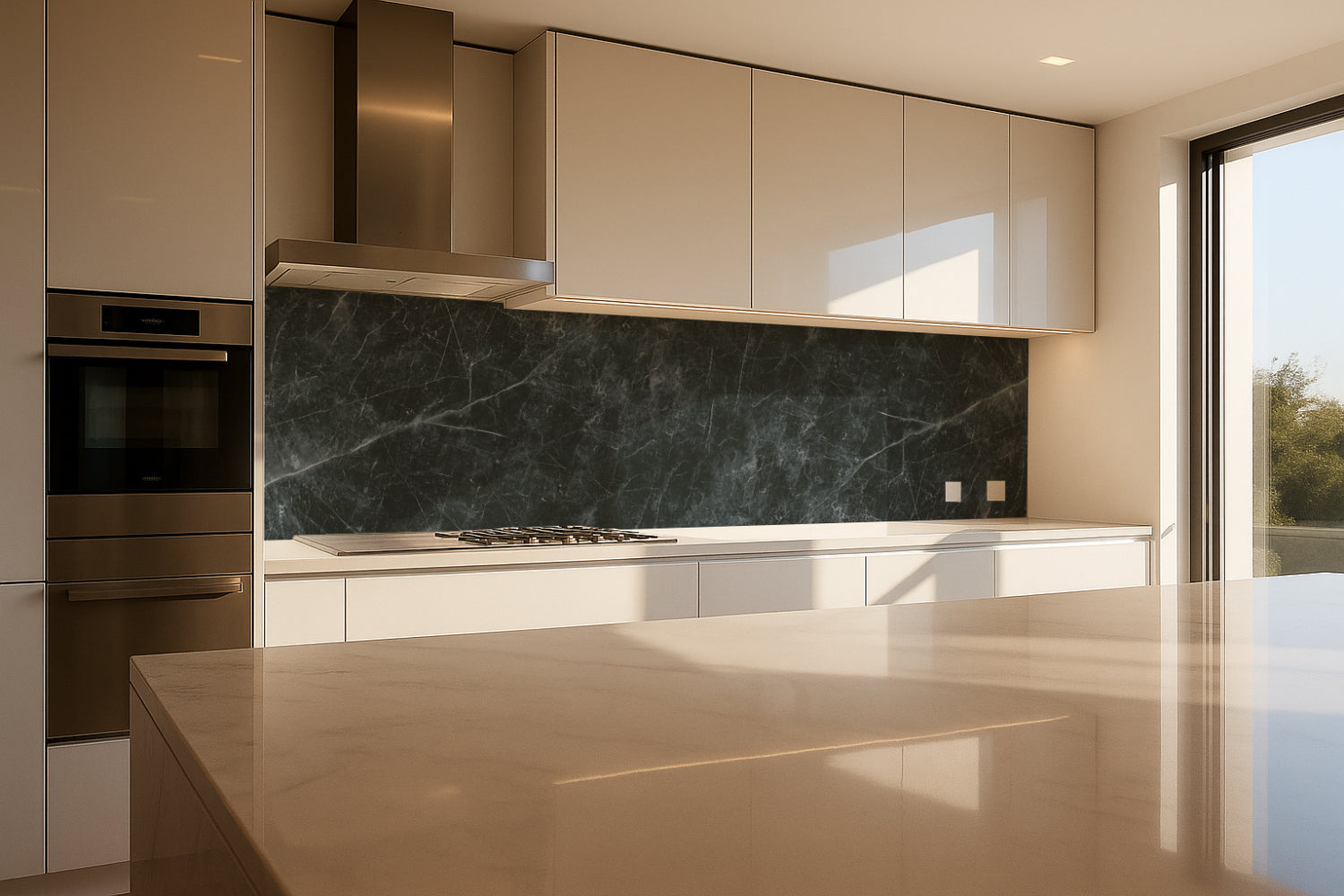 Küchenrückwand Marmoroptik