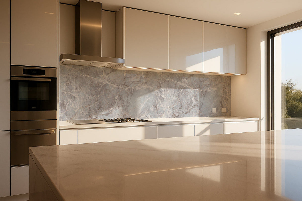 Küchenrückwand Marmoroptik