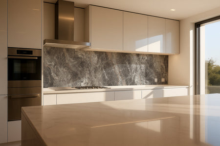 Küchenrückwand Marmoroptik