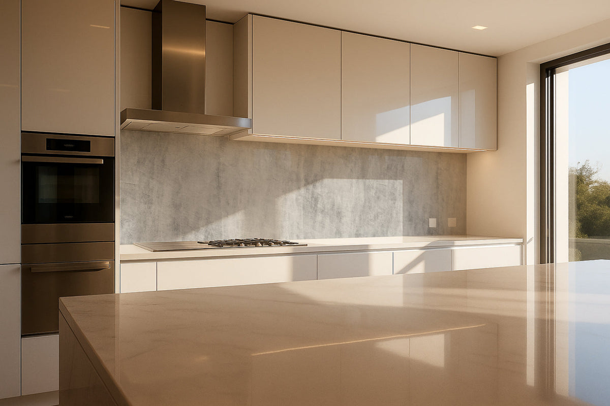 Küchenrückwand Betonoptik