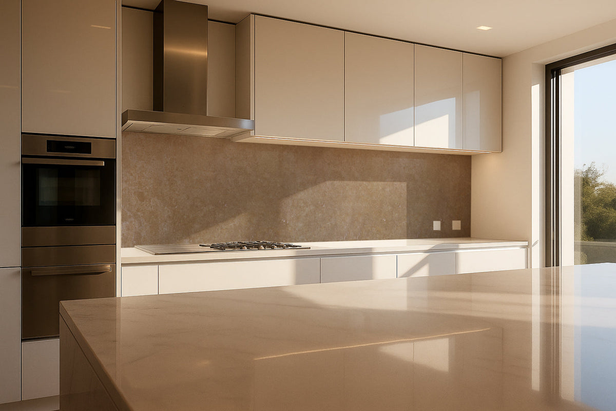 Küchenrückwand Betonoptik