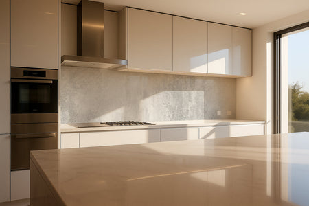 Küchenrückwand Betonoptik