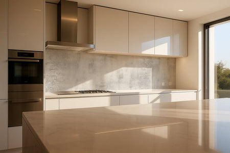 Küchenrückwand Betonoptik