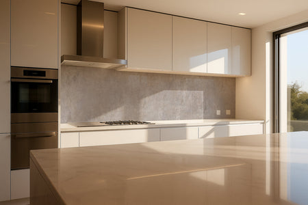 Küchenrückwand Betonoptik