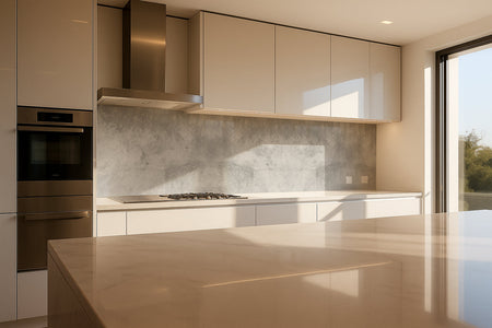 Küchenrückwand Betonoptik